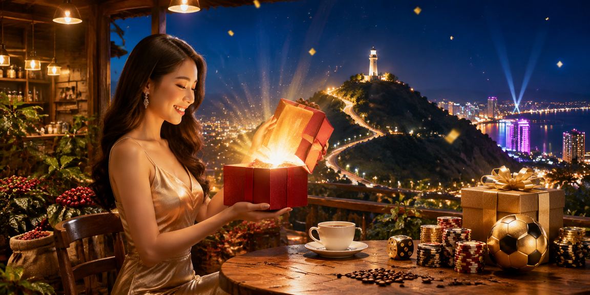 Không gian giải trí casino tại Vũng Tàu kết hợp cà phê phong cách Việt Nam